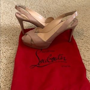Authentic Christian Louboutin shoes